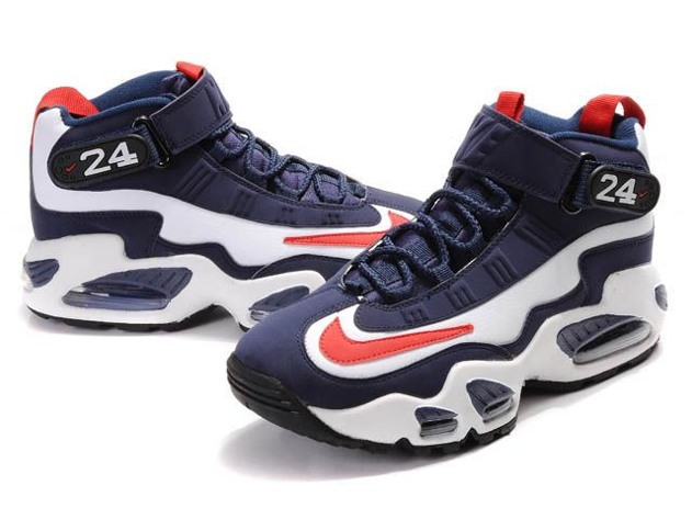 Nike Ken Griffen Max Chaussures Hommes 2014 bleu fonce rouge (3)